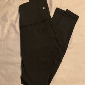 Size 6 black lululemon leggings
